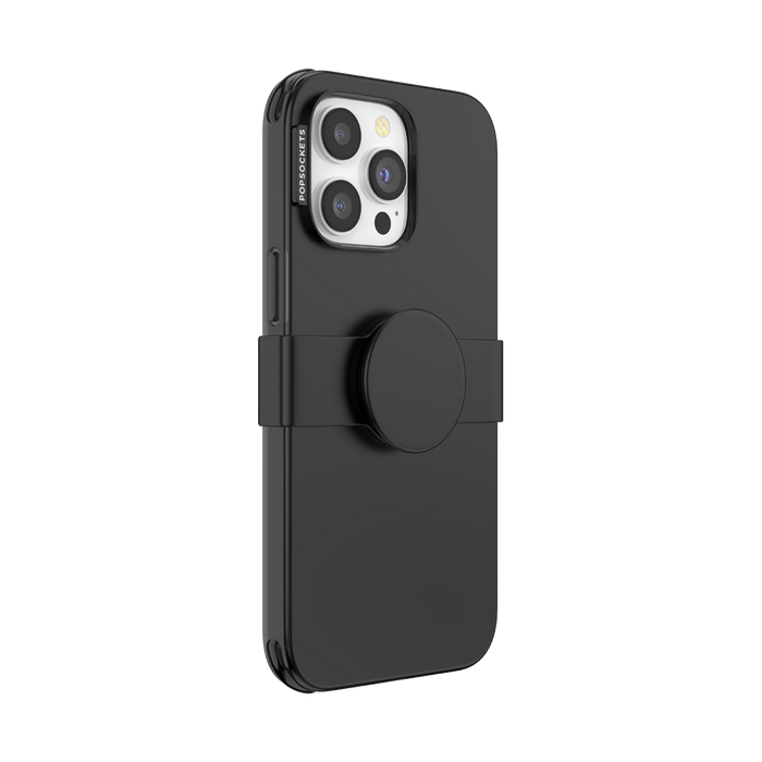 黒 ポップケース（iPhone 14 Pro Max）, PopSockets
