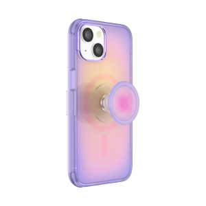 オーロラ レインボー MagSafe ポップケース（iPhone 14）, PopSockets