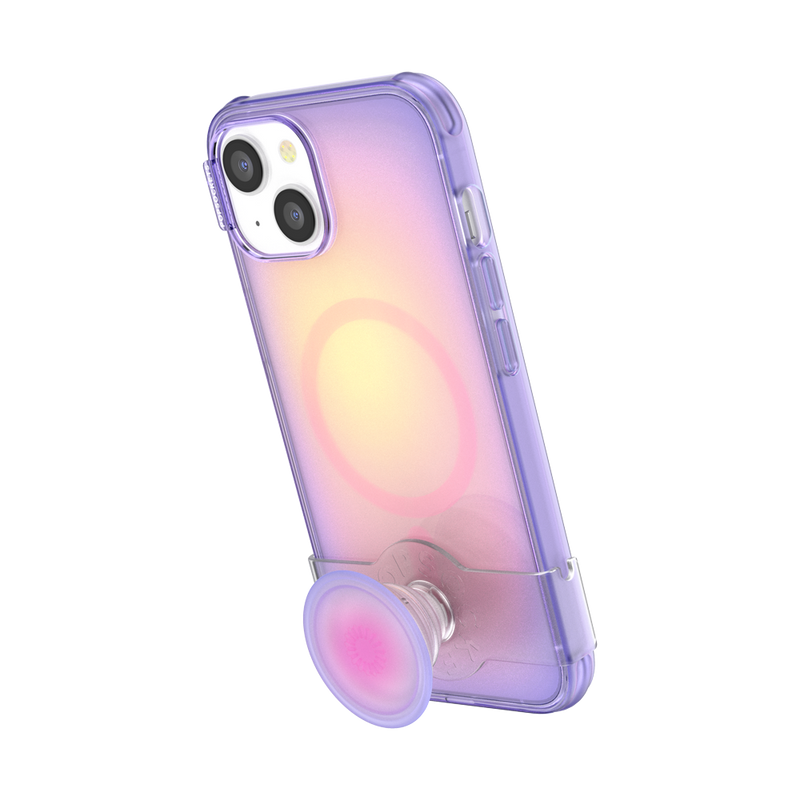 オーロラ レインボー MagSafe ポップケース（iPhone 14）
