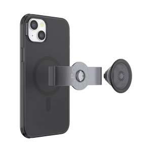 チャコール ブラック MagSafe ポップケース（iPhone 14 Plus）, PopSockets