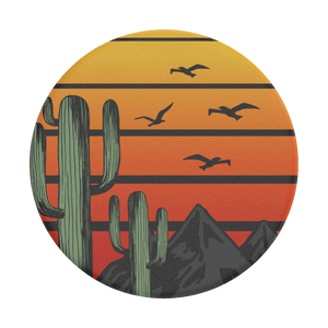 パワースポットの夕日 ポップグリップ, PopSockets