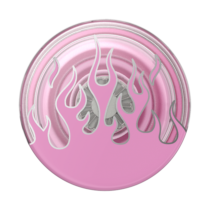 ピンクファイヤー クリア ポップグリップ, PopSockets